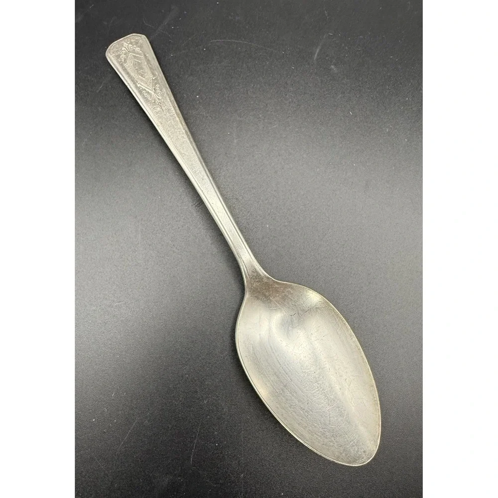 VTG Oneida WM. A Rogers Croydon Mary Lee Silverplate Teaspoon 1932 Set 5 A1 Plus